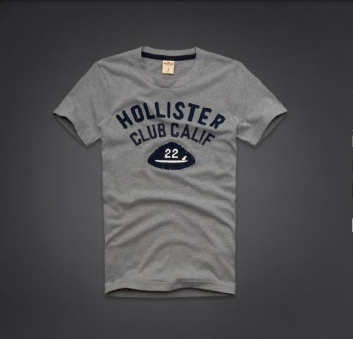 Hollister Hombres De Cuello Redondo Corto Remera HCO4136